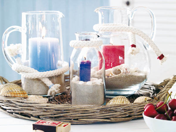 nautical-home-decorating-ideas-rope-sand-candles-glass-jars