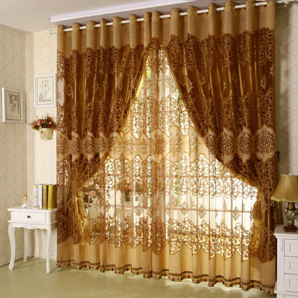 Cool-Curtain-For-Living-Room-Ideas-Living-Room-Interior-Glamorous-Modern-Lace-Curtain-Window-With-Gold-Table-Lamp-Decoration-Ideas