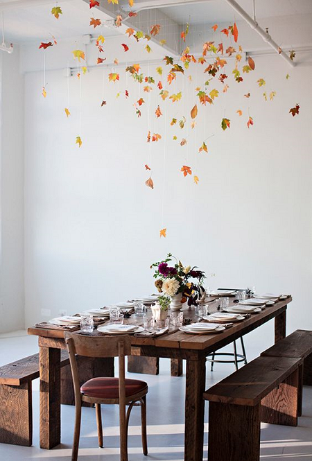 decorar con plantas de otoño