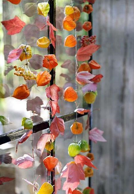 decorar con plantas de otoño