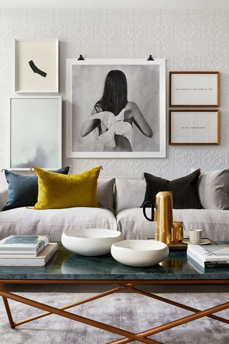 decorar con fotos de moda