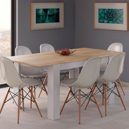 mesa de comedor extensible kendra 3