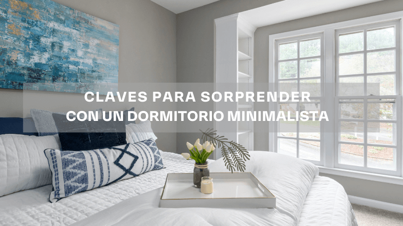 claves para sorprender con un dormitorio minimalista