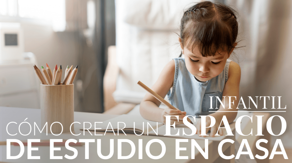 Cómo crear un espacio de estudio para los peques en casa